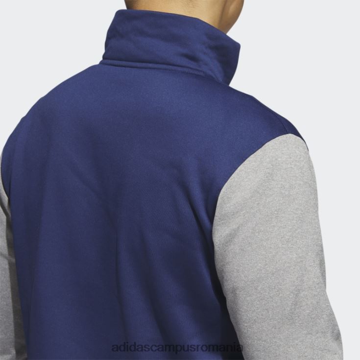 adidas campus romania canadiens 22 nhl jachetă cu fermoar 1/4 bleumarin bărbați bleumarin/gri mediu/nhl-mca-508 J266N220785