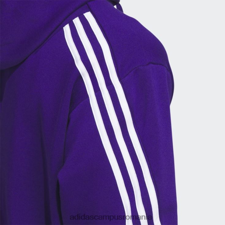 adidas campus romania coll purple mel kings lifestyle pulover bărbați coll violet mel/alb/multi J266N220878