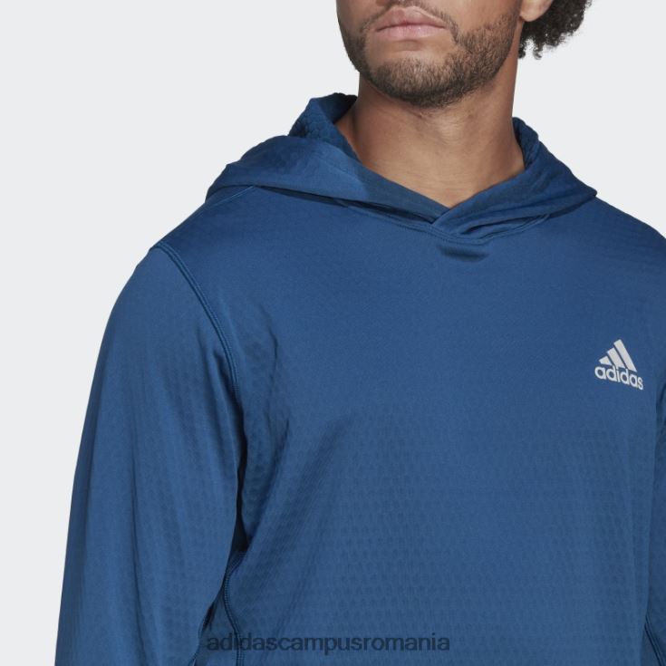 adidas campus romania fleece x-city running hanorac modă marine bărbați marin J266N220786