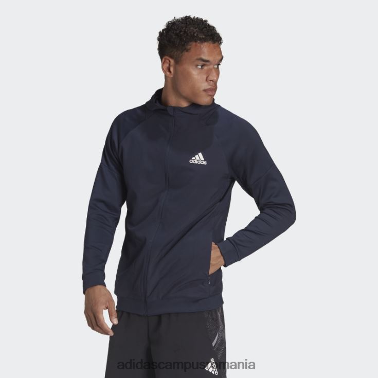adidas campus romania hanorac adidas cu fermoar complet ink training bărbați cerneală J266N220751