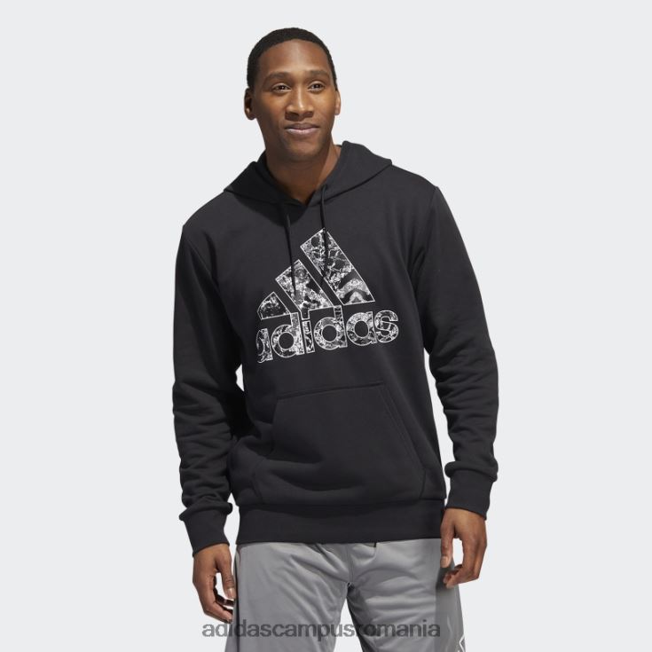 adidas campus romania hanorac baschet legendele negre bărbați alb negru J266N220759
