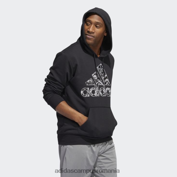 adidas campus romania hanorac baschet legendele negre bărbați alb negru J266N220759
