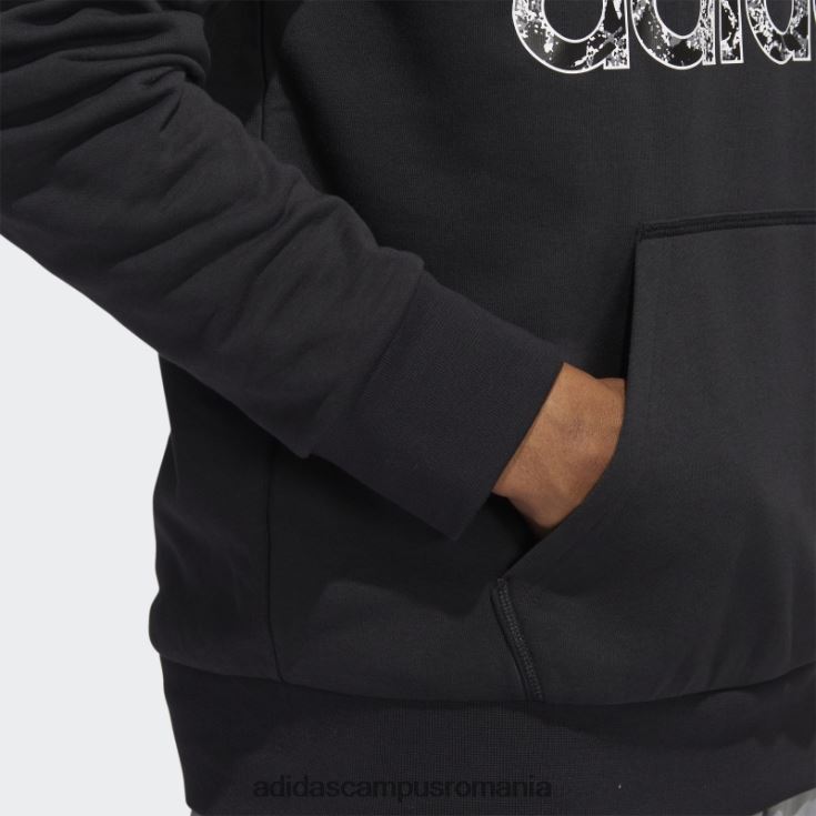 adidas campus romania hanorac baschet legendele negre bărbați alb negru J266N220759