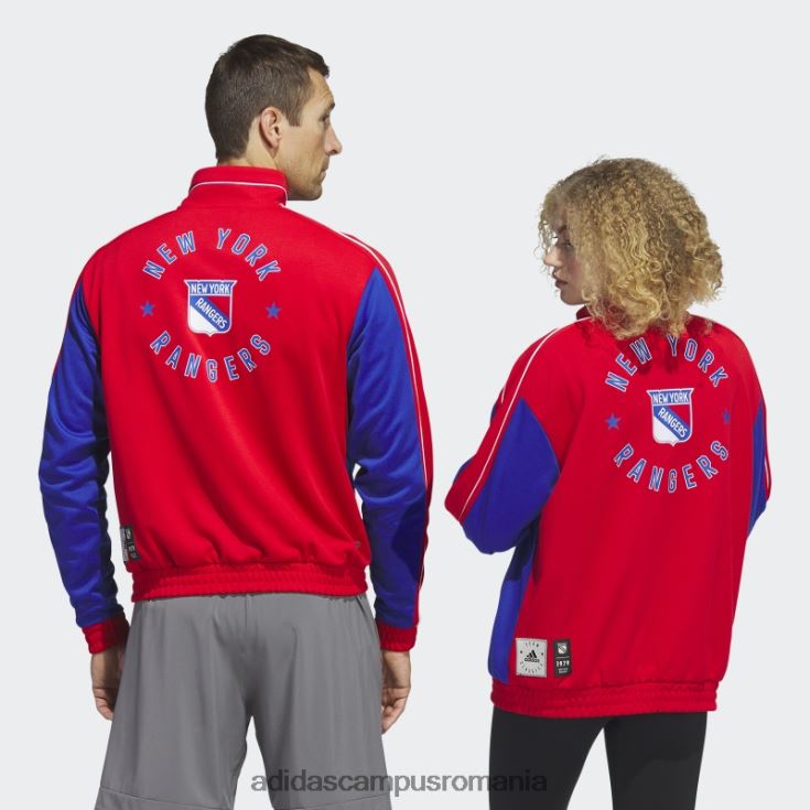 adidas campus romania hanorac clasic de rangers roșii bărbați roșu/alb/multi J266N220914