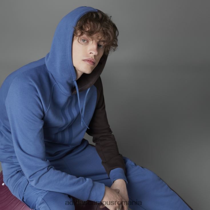 adidas campus romania hanorac colorblock french terry oțel adidas bărbați oţel J266N220970