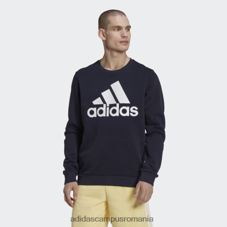 adidas campus romania hanorac cu logo mare ink essentials bărbați cerneală/alb J266N220789