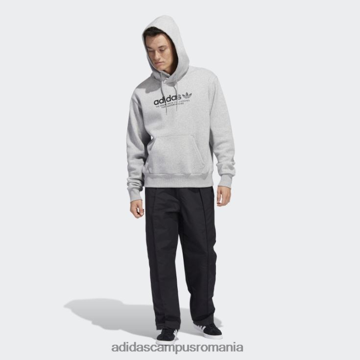 adidas campus romania hanorac cu logo skateboarding 4.0 (gen neutru) gri mediu bărbați gri mediu/negru J266N220755