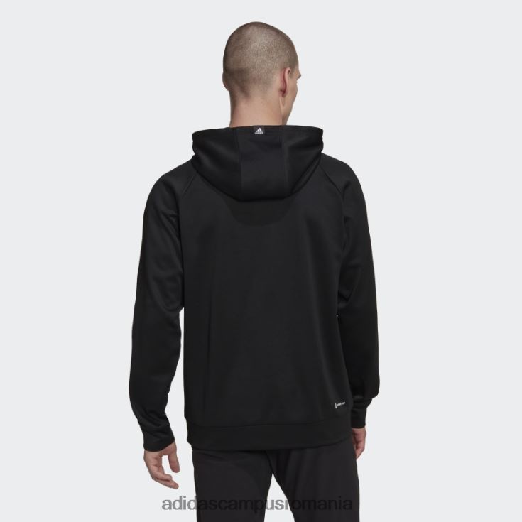 adidas campus romania hanorac cu logo-ul camo aeroready game and go negru adidas bărbați negru J266N220778