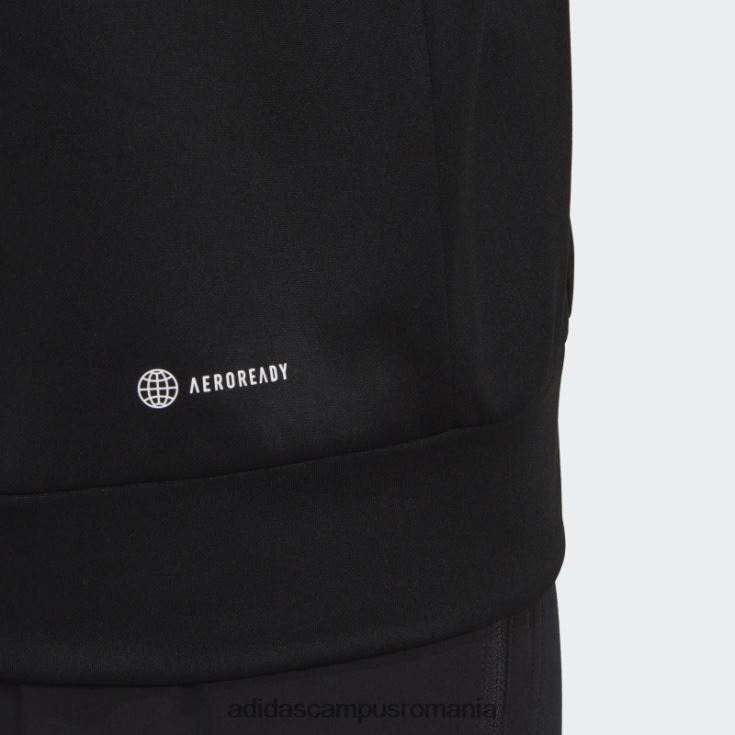 adidas campus romania hanorac cu logo-ul camo aeroready game and go negru adidas bărbați negru J266N220778