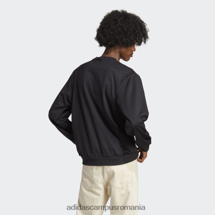 adidas campus romania hanorac de iarnă aventură cu gât negru bărbați negru J266N220758