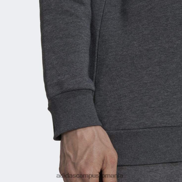 adidas campus romania hanorac essentials cu logo mare, gri închis, negru bărbați gri închis alb/cai J266N220761