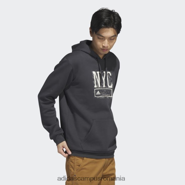 adidas campus romania hanorac grafic nyc carbon bărbați carbon J266N220833
