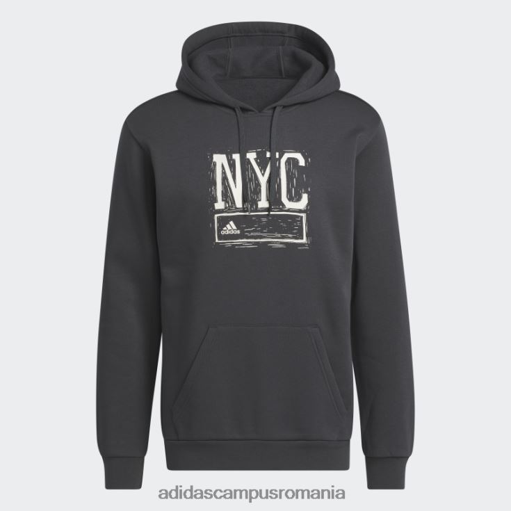 adidas campus romania hanorac grafic nyc carbon bărbați carbon J266N220833