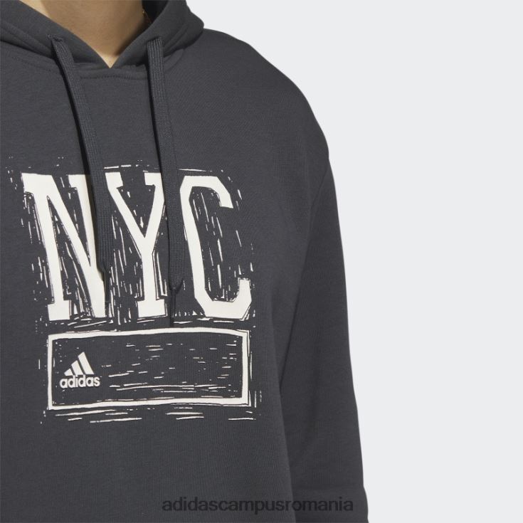 adidas campus romania hanorac grafic nyc carbon bărbați carbon J266N220833