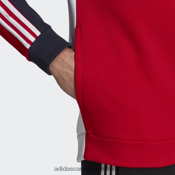 adidas campus romania hanorac ink essentials colorblock fleece adidas bărbați cerneală/alb/stacojiu J266N220745