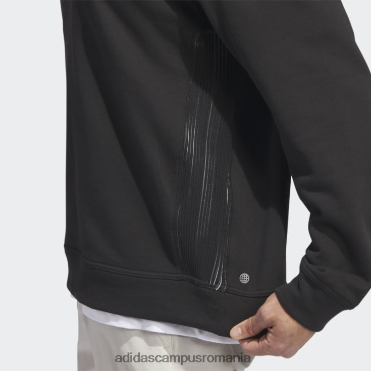 adidas campus romania hanorac negru adicross burning cart society cu gâtul opus bărbați negru J266N220884