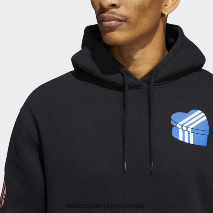 adidas campus romania hanorac negru og heart box adidas bărbați negru J266N220769
