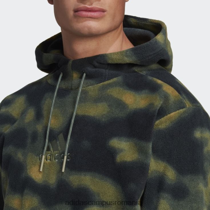 adidas campus romania hanorac orbit verde polar fleece nature bărbați orbita verde/oxid verde J266N220753
