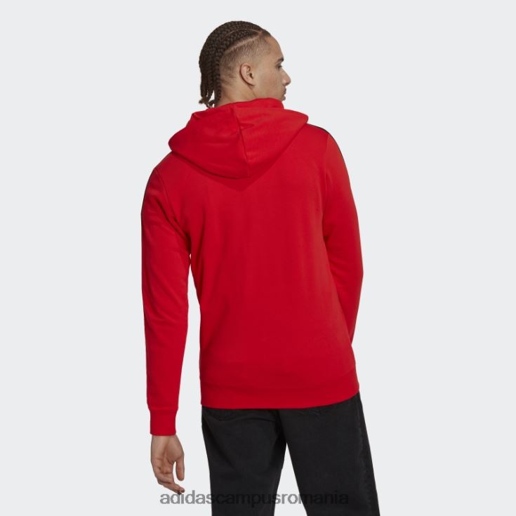 adidas campus romania hanorac roșu river plate cu 3 dungi bărbați roșu J266N220779