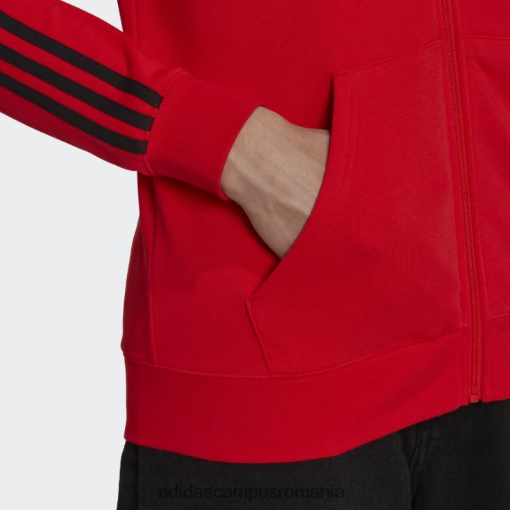 adidas campus romania hanorac roșu river plate cu 3 dungi bărbați roșu J266N220779