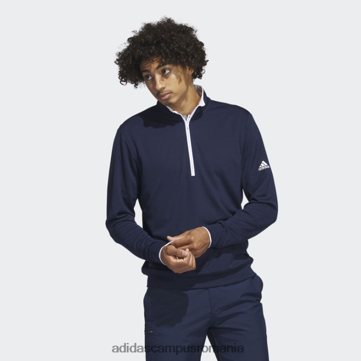 adidas campus romania pulover cu fermoar sfert bleumarin adidas bărbați marina J266N220784