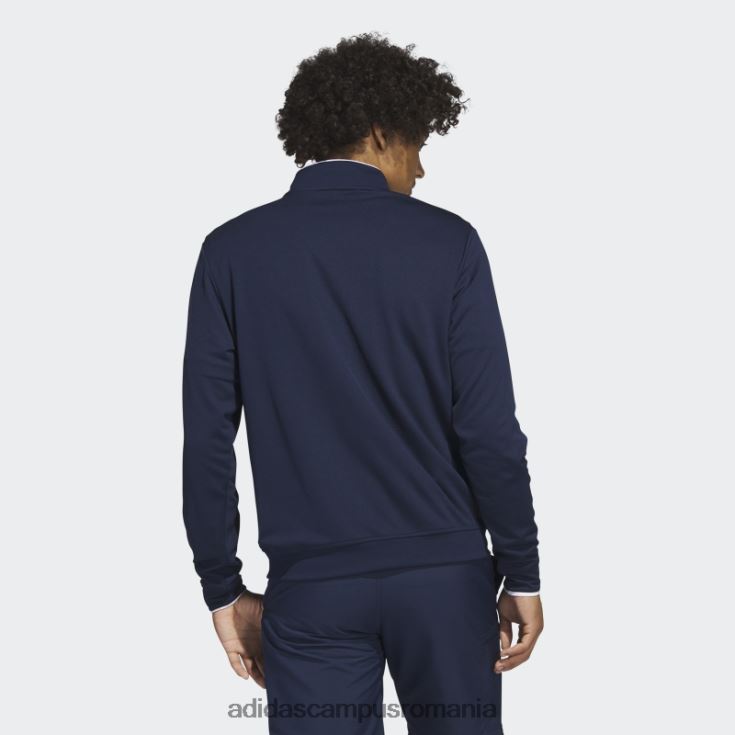 adidas campus romania pulover cu fermoar sfert bleumarin adidas bărbați marina J266N220784