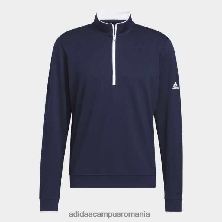 adidas campus romania pulover cu fermoar sfert bleumarin adidas bărbați marina J266N220784