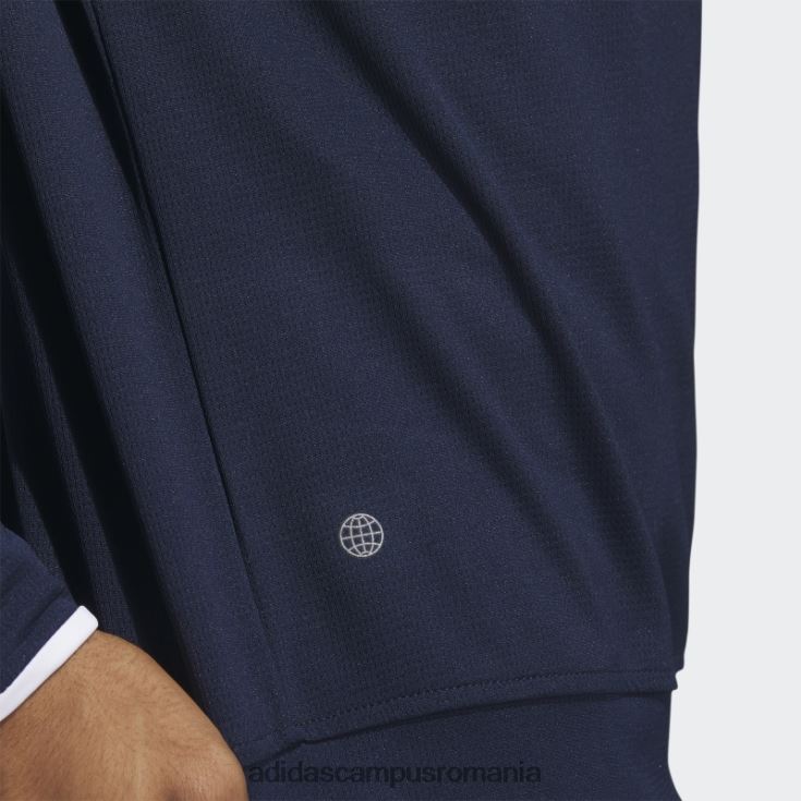 adidas campus romania pulover cu fermoar sfert bleumarin adidas bărbați marina J266N220784