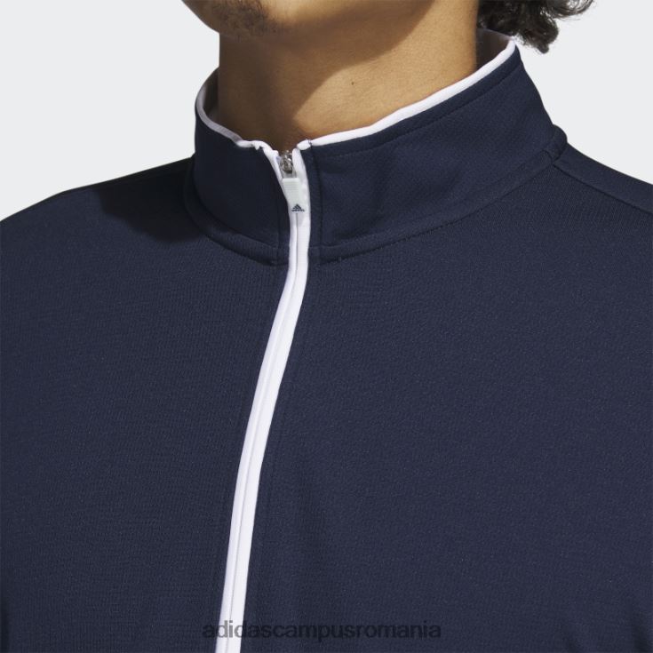 adidas campus romania pulover cu fermoar sfert bleumarin adidas bărbați marina J266N220784