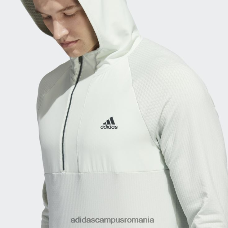 adidas campus romania Anorac fleece cu fermoar 1/4 verde bărbați verde J266N221337
