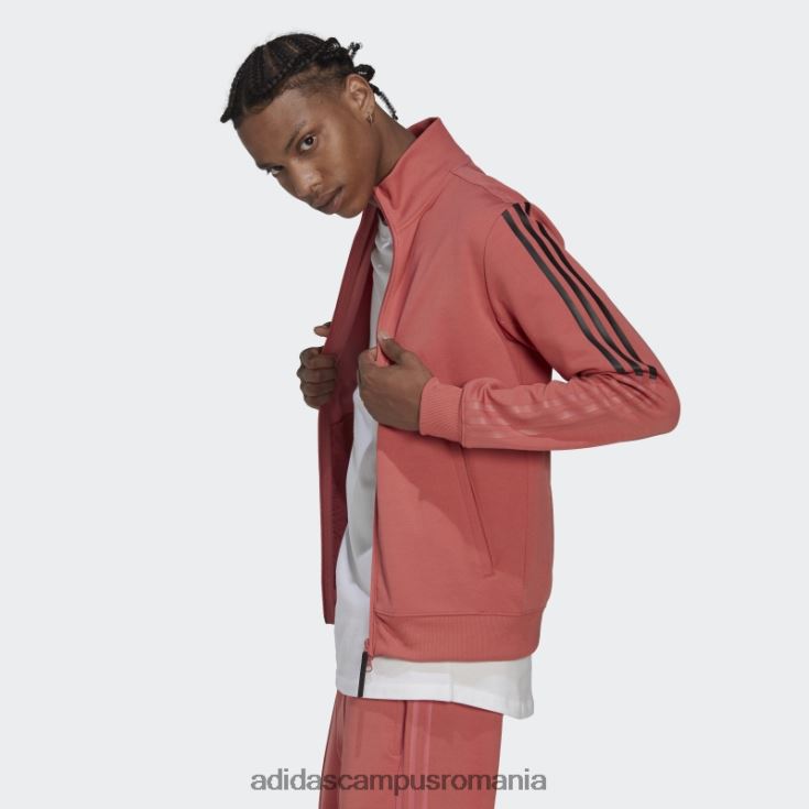 adidas campus romania Top cu 3 dungi roșu bărbați roșu J266N220318