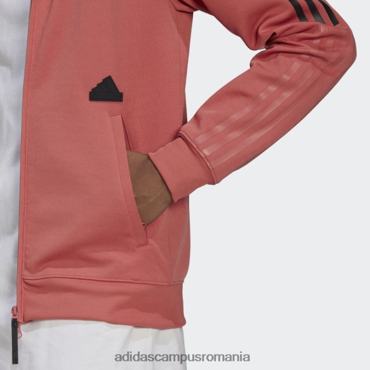 adidas campus romania Top cu 3 dungi roșu bărbați roșu J266N220318