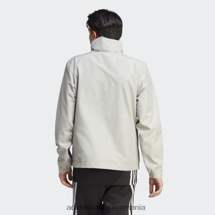 adidas campus romania bsc 3-stripes rain.rdy jacheta metal gri bărbați gri metal J266N221344