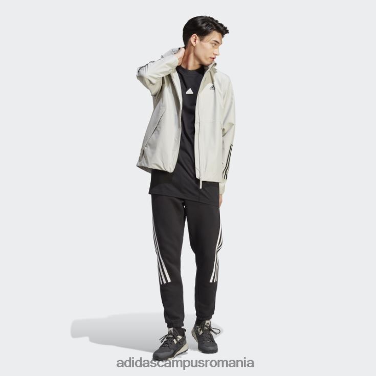adidas campus romania bsc 3-stripes rain.rdy jacheta metal gri bărbați gri metal J266N221344