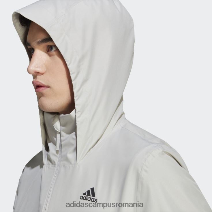 adidas campus romania bsc 3-stripes rain.rdy jacheta metal gri bărbați gri metal J266N221344