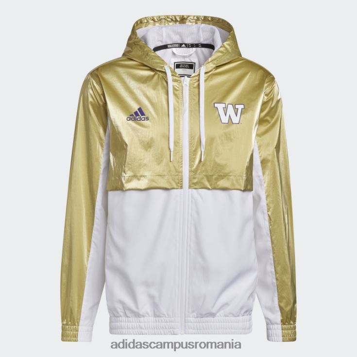 adidas campus romania fotbal strategie huskies top goldallic bărbați auriu/alb/ncaa-wtn-6va J266N221416