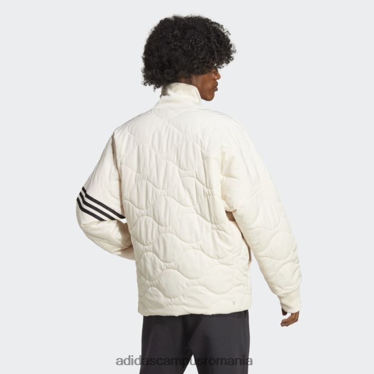 adidas campus romania geacă albă adicolor neuclassics bărbați alb negru J266N221401