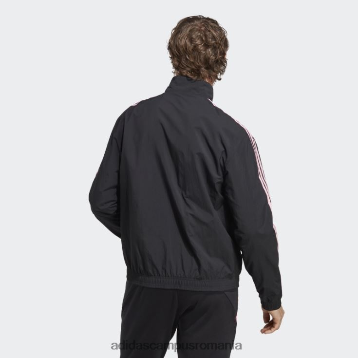 adidas campus romania geaca neagra inter miami cf anthem bărbați negru/roz adevărat J266N221407