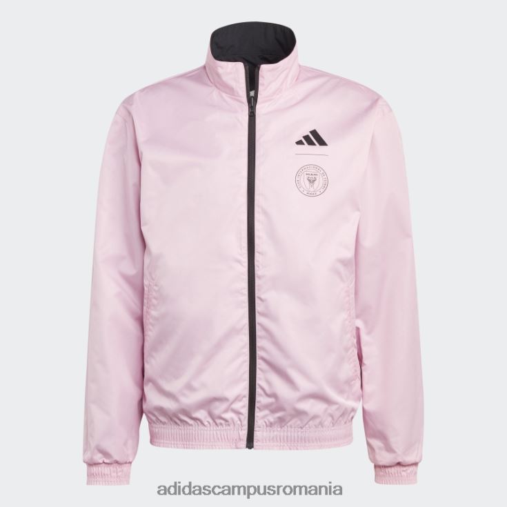 adidas campus romania geaca neagra inter miami cf anthem bărbați negru/roz adevărat J266N221407