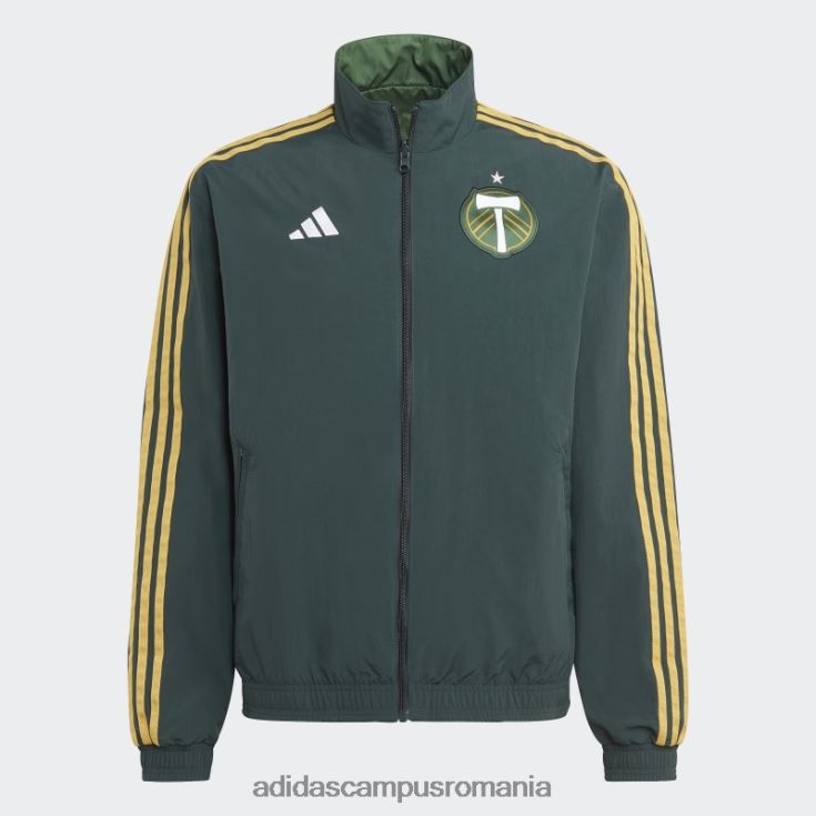 adidas campus romania geaca verde Portland Timbers Anthem bărbați verde/ponderosa J266N221412
