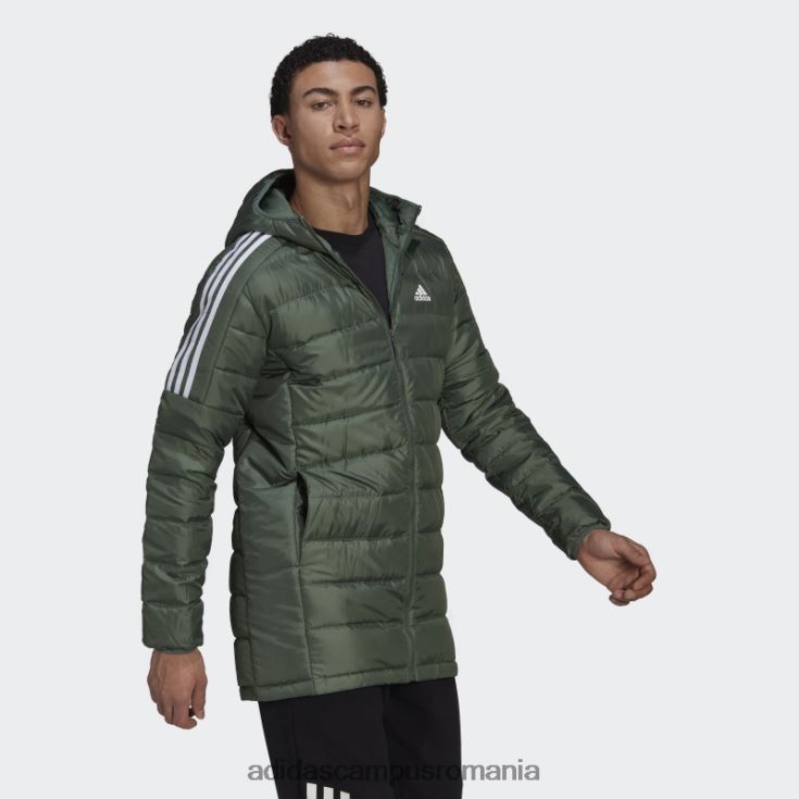 adidas campus romania green oxide essentials parka adidas bărbați oxid verde J266N221345