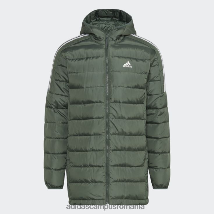 adidas campus romania green oxide essentials parka adidas bărbați oxid verde J266N221345