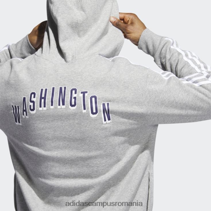 adidas campus romania hanorac adidas cu fermoar complet huskies gri bărbați gri/alb/ncaa-wtn-6vw J266N221411