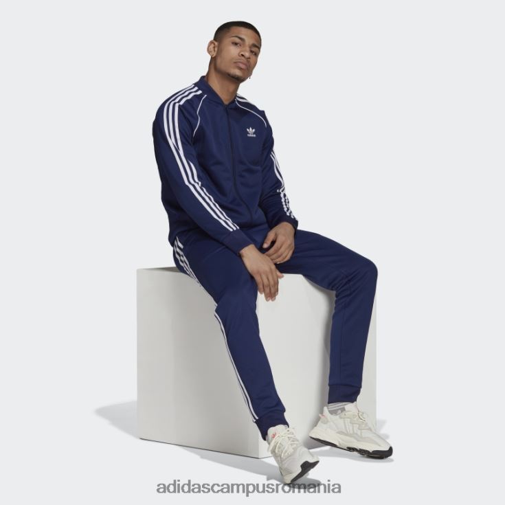 adidas campus romania jachetă adicolor classics primeblue sst night sky bărbați cer de noapte/alb J266N220845