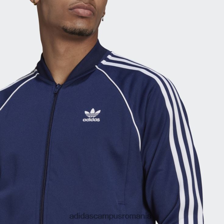 adidas campus romania jachetă adicolor classics primeblue sst night sky bărbați cer de noapte/alb J266N220845