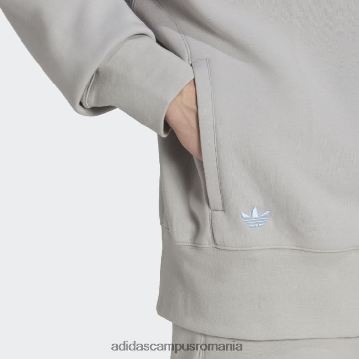 adidas campus romania jachetă adicolor neuclassics gri bărbați gri/cer J266N220216