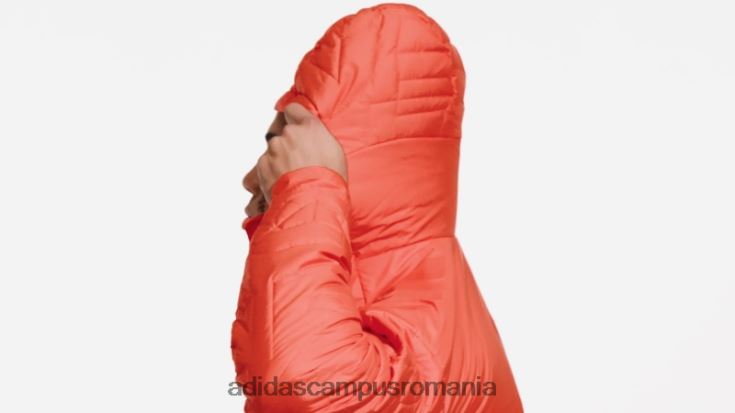 adidas campus romania jachetă căptușită cu glugă orange terrex myshelter primaloft bărbați portocale J266N221406