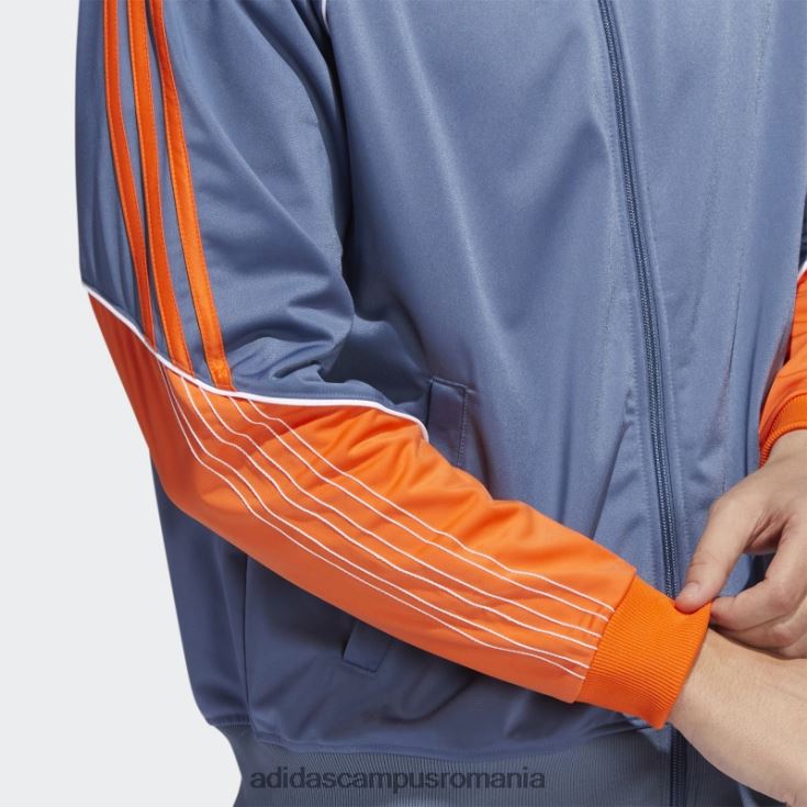 adidas campus romania jachetă de sport adidas tricot sst bărbați otel/portocaliu/alb J266N220151