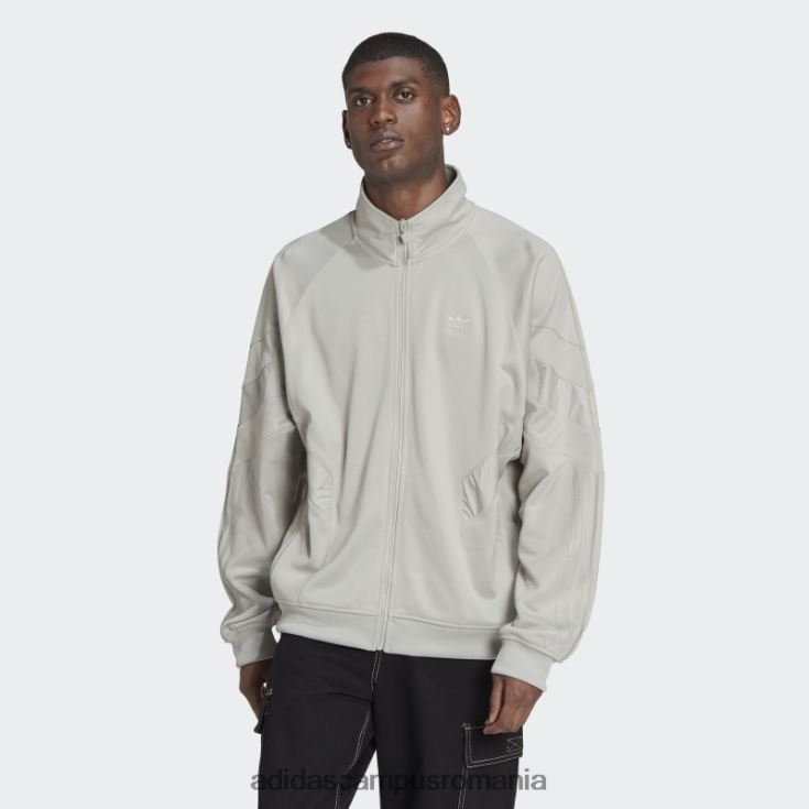 adidas campus romania jachetă de sport gri metalică hot rekive bărbați gri metal J266N220343