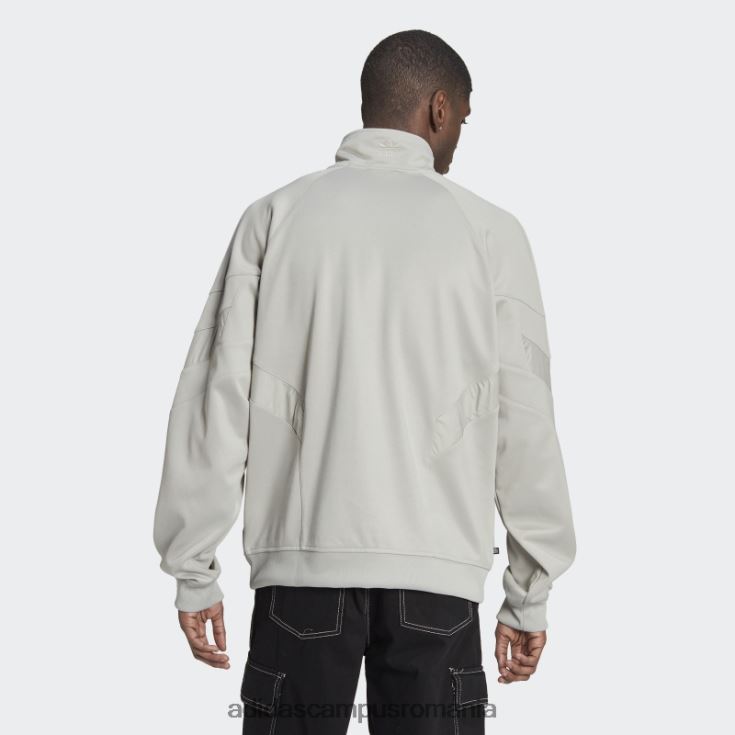 adidas campus romania jachetă de sport gri metalică hot rekive bărbați gri metal J266N220343